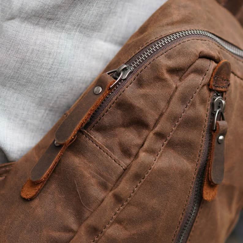 Unisex Sling-Rucksack Wasserabweisendes Design kompakt 7