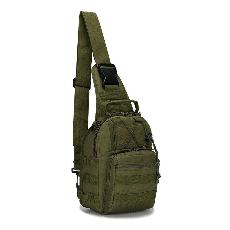 Unisex Sling-Rucksack mit multifunktionalem Fachdesign 0