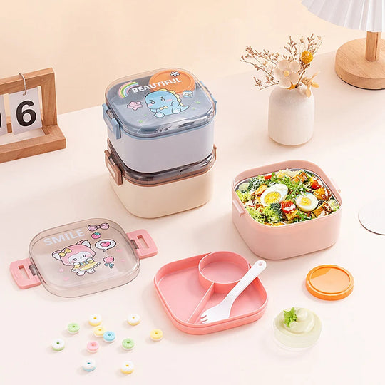 Unisex Snackbox Multifunktional mit Verspieltem Design 2