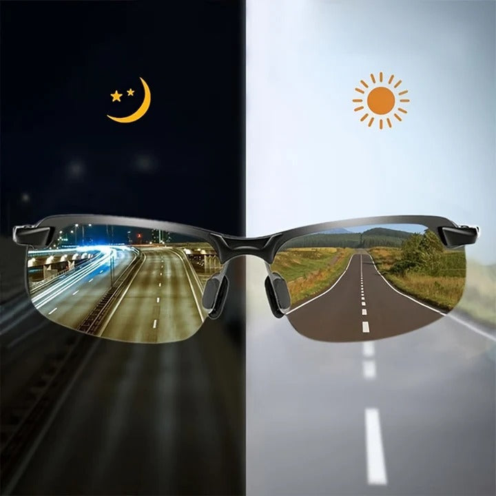Unisex Sonnenbrille Photochromatisch Mit UV400 Schutz 0