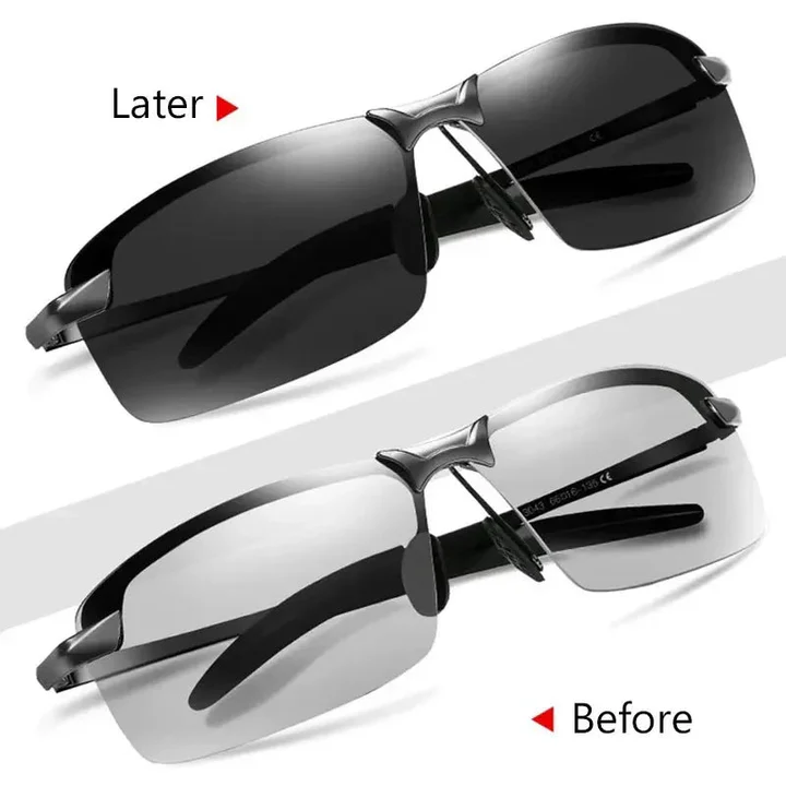 Unisex Sonnenbrille Photochromatisch Mit UV400 Schutz 1