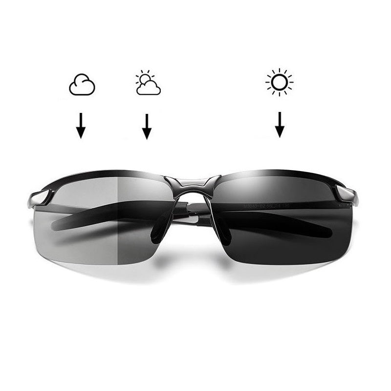 Unisex Sonnenbrille Photochromatisch Polarisierte 4