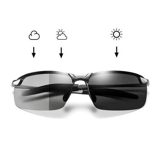 Unisex Sonnenbrille Photochromatisch Polarisierte 4
