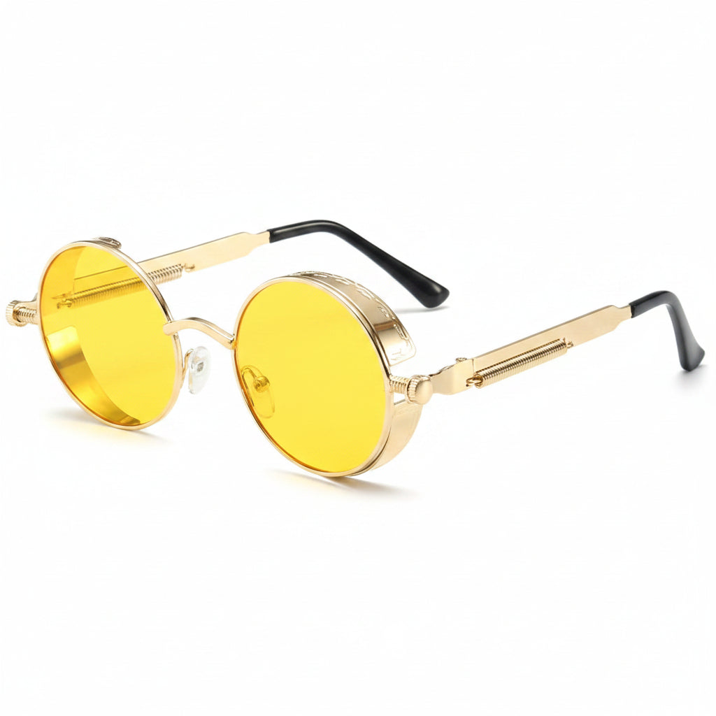 Unisex Sonnenbrille Vintage Retro-Design mit Polarisierter UV400 Schutz 10
