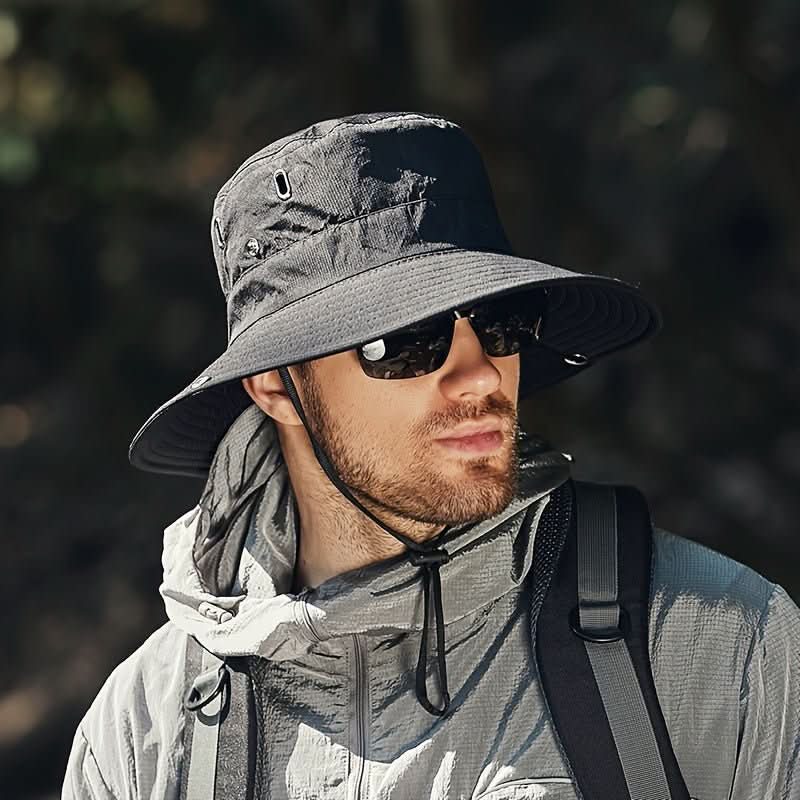 Unisex Sonnenhut Atmungsaktiv für Outdoor-Aktivitäten 0