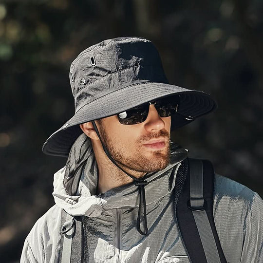 Unisex Sonnenhut Atmungsaktiv für Outdoor-Aktivitäten 0
