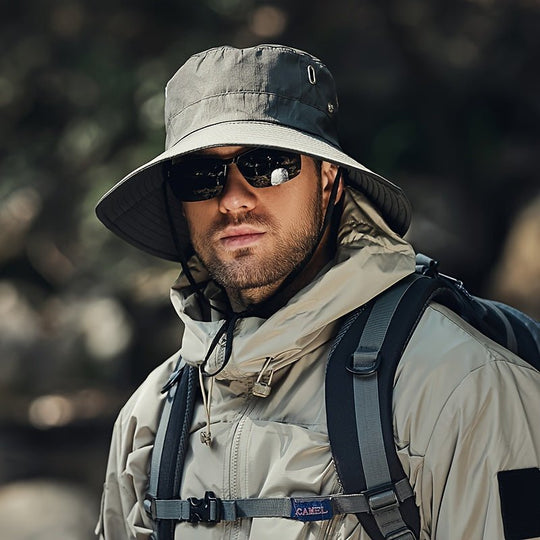 Unisex Sonnenhut Mit Breiter Krempe Für Outdoor-Aktivitäten 1