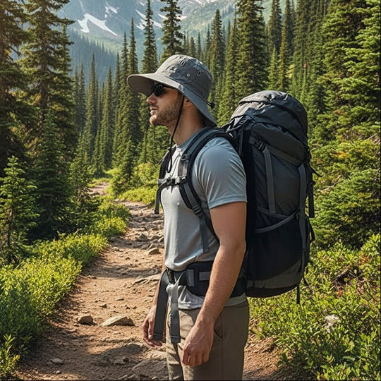 Unisex Sonnenhut mit Breiter Krempe für Outdoor-Aktivitäten 2