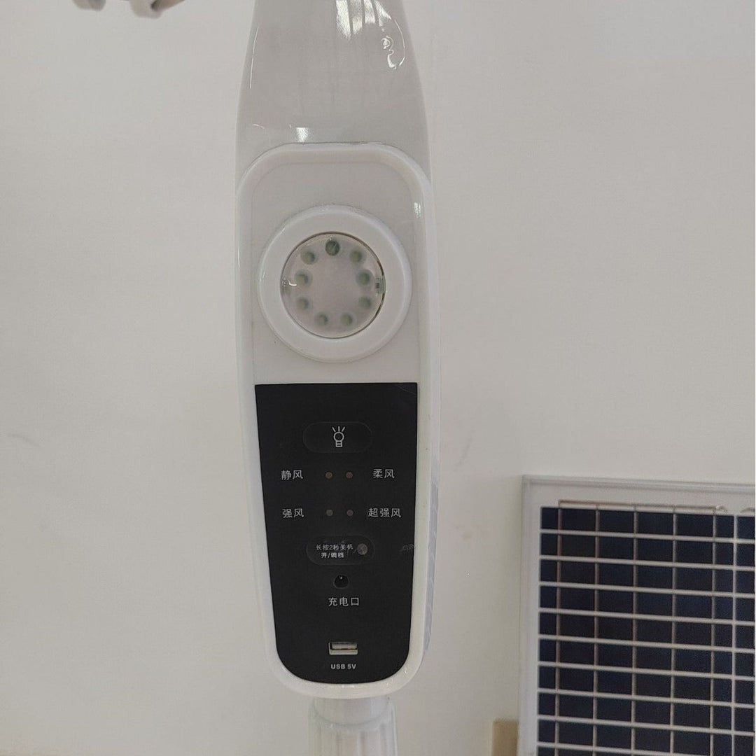 Unisex Standventilator Solarbetrieben mit Smart Control 3