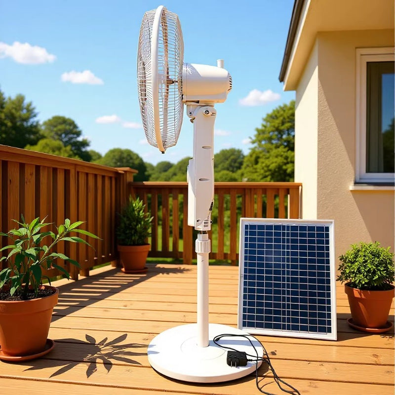 Unisex Standventilator Solarbetrieben mit Smart Control 4