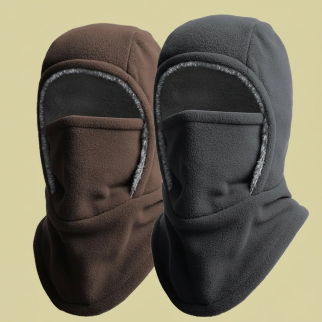 Unisex Sturmhaube Fleece für Kälte – Winddichte Sturmmaske für Fahrrad und Wintersport 2