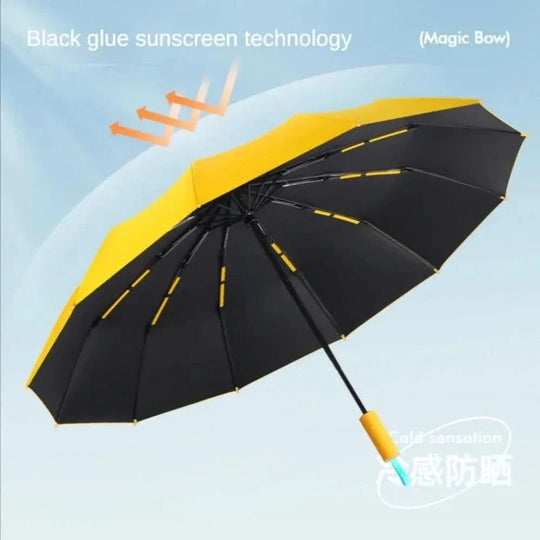 Unisex Taschenschirm Wind- und wasserdicht 4