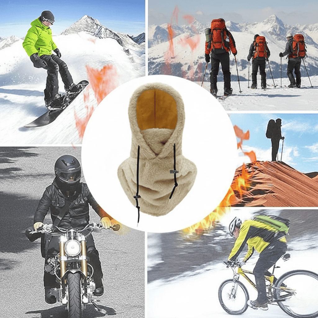 Unisex Thermo-Wintermütze Atmungsaktiv 3