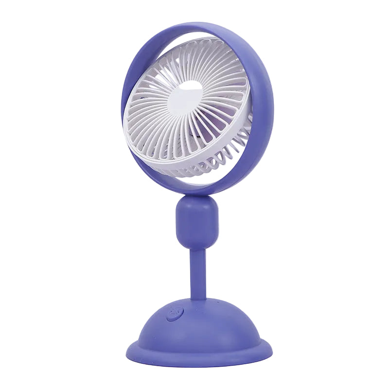 Unisex Tischventilator Leise Mit Verstellbarer Neigung Für Drinnen Und Draußen 0