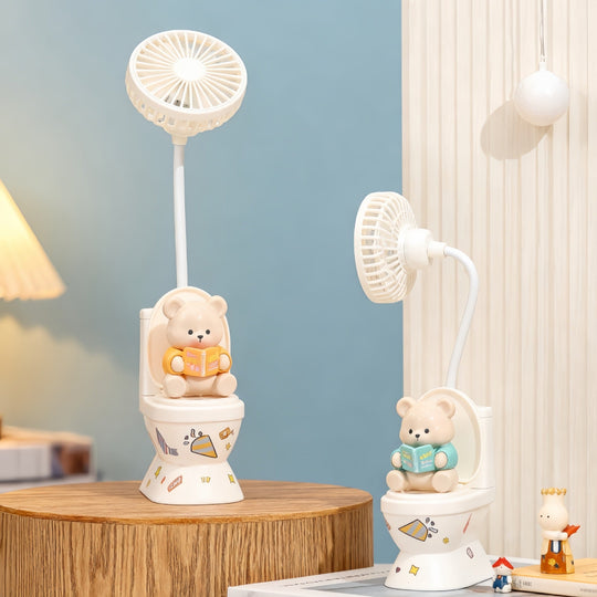 Unisex Tischventilator mit kreativem Bärenmotiv 1