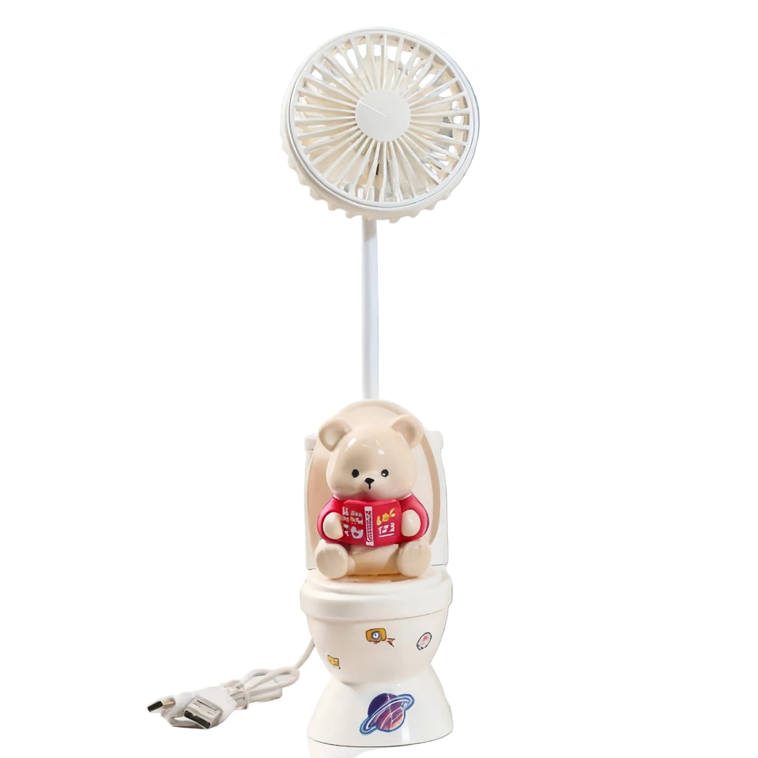 Unisex Tischventilator mit kreativem Bärenmotiv 6