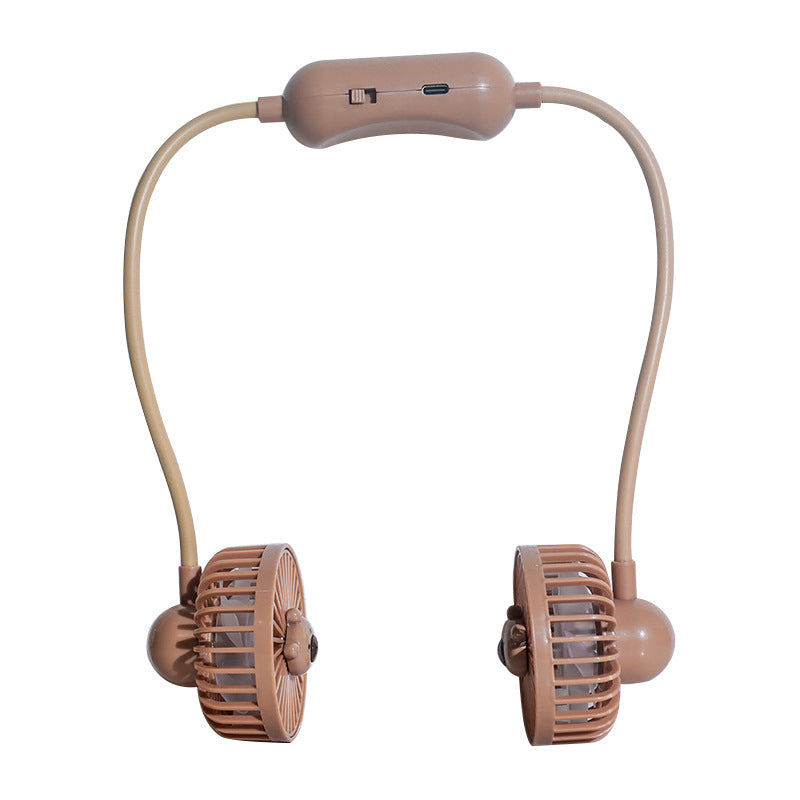 Unisex Tragbarer Nackenventilator Flexibel 5