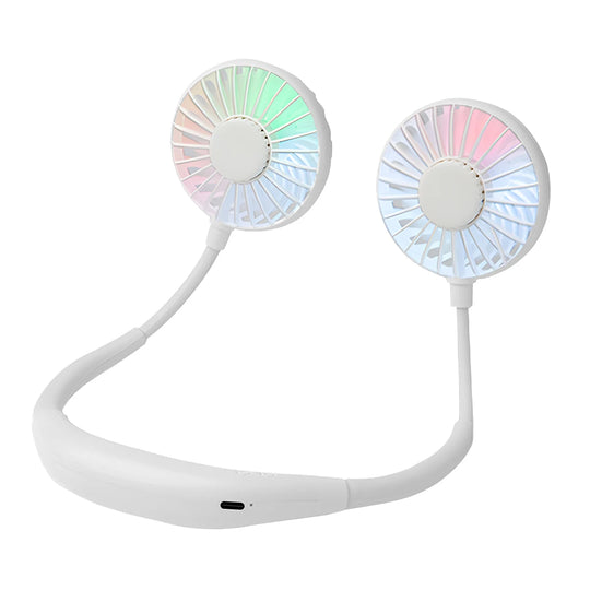 Unisex Tragbarer Nackenventilator mit Wiederaufladbarer Batterie und Drei Geschwindigkeitsstufen 10