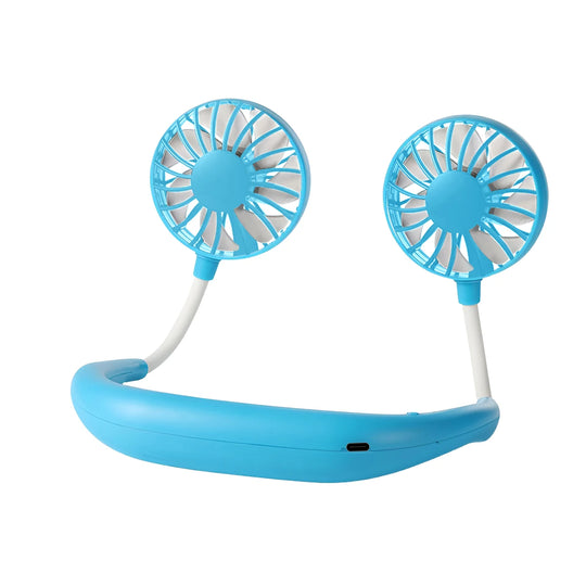 Unisex Tragbarer Nackenventilator mit Wiederaufladbarer Batterie und Drei Geschwindigkeitsstufen 11
