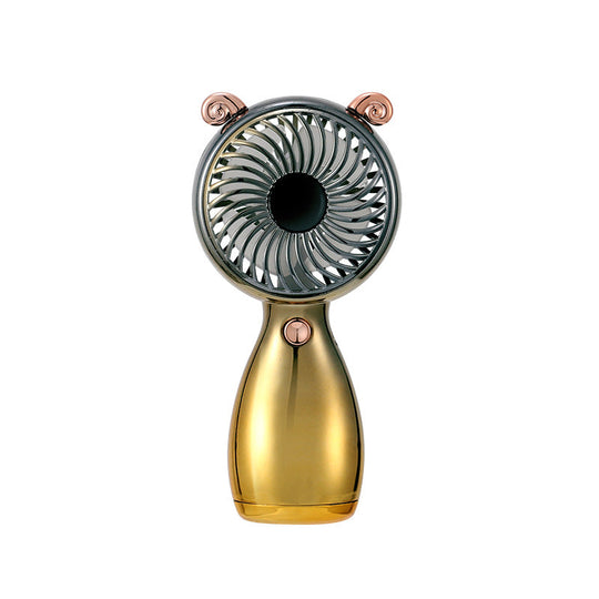 Unisex Tragbarer Ventilator Froschform Wiederaufladbar 2