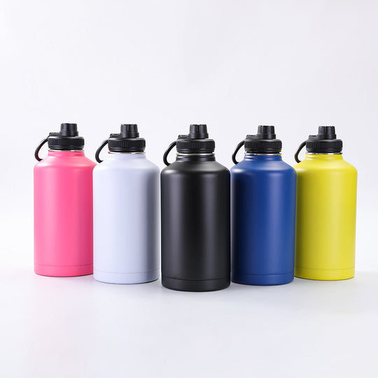 Unisex Trinkflasche Sport Mit Doppelter Isolierung - Auslaufsicher, Ideal Für Fitness Und Reisen 3