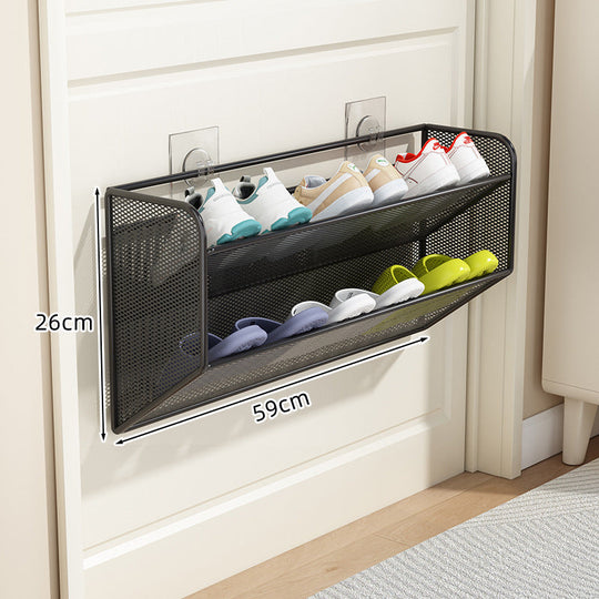 Unisex Tür-Schuhregal Organizer mit belüftetem, abgewinkeltem Design 17