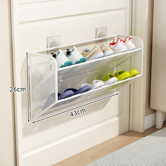 Unisex Tür-Schuhregal Organizer mit belüftetem, abgewinkeltem Design 6