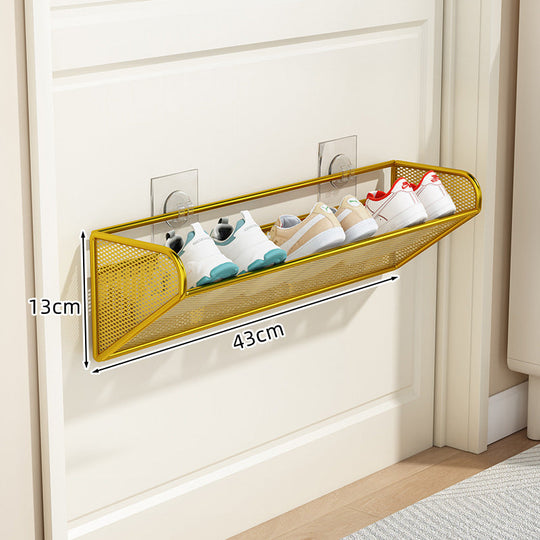 Unisex Tür-Schuhregal Organizer mit belüftetem, abgewinkeltem Design 9
