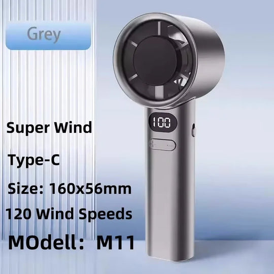 Unisex USB-Halsventilator Tragbar Blattlos Wiederaufladbar mit LED-Anzeige 17