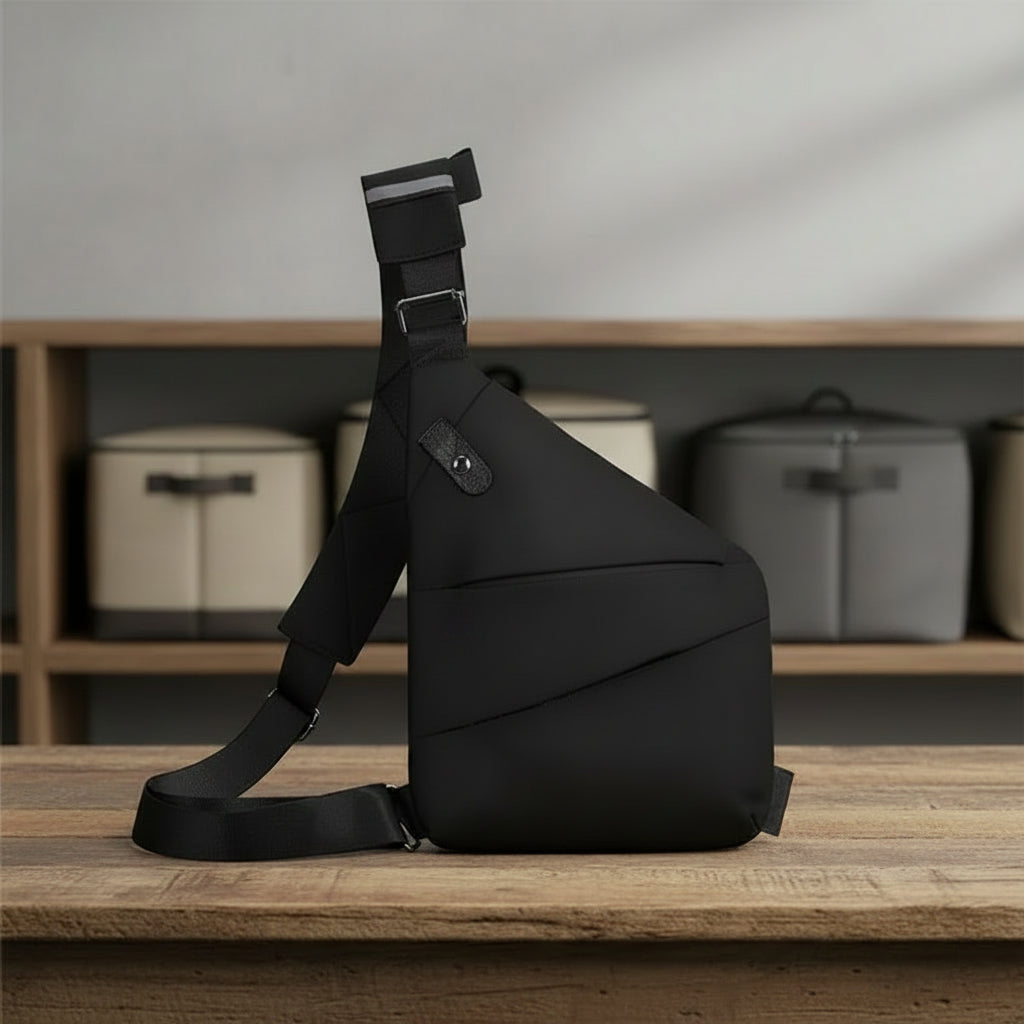 Unisex Umhängetasche Minimalistisch für Reisen 11