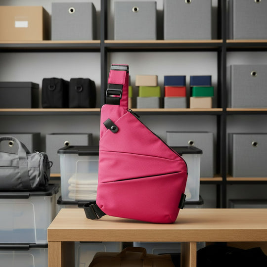 Unisex Umhängetasche Minimalistisch für Reisen 12
