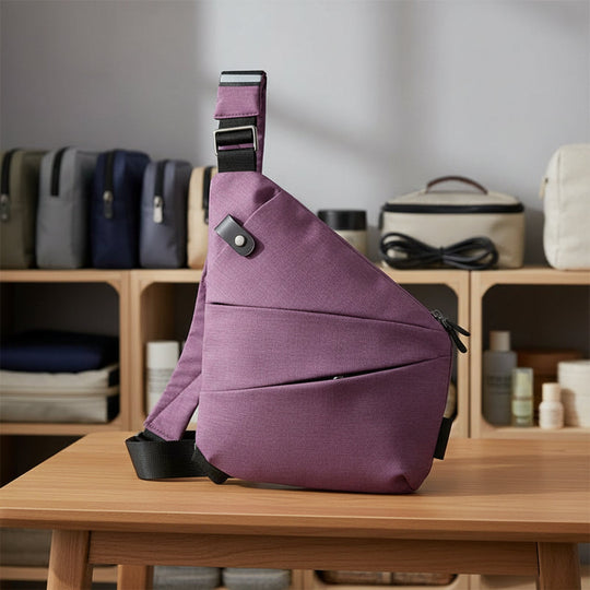 Unisex Umhängetasche Minimalistisch für Reisen 6