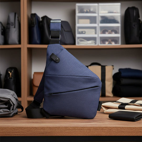 Unisex Umhängetasche Minimalistisch für Reisen 8