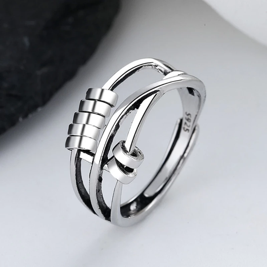 Unisex Verstellbarer Ring für Stressbewältigung 1