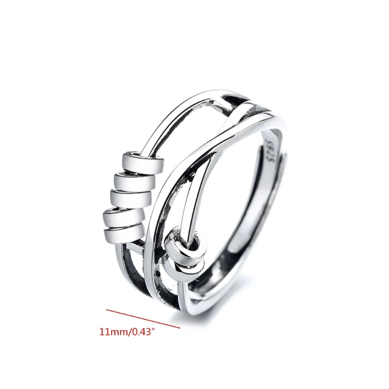 Unisex Verstellbarer Ring für Stressbewältigung 3