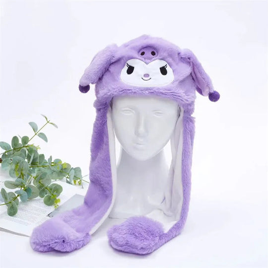 Unisex Wintermütze Mit Beweglichen Ohren Für Spaßige Anlässe 23