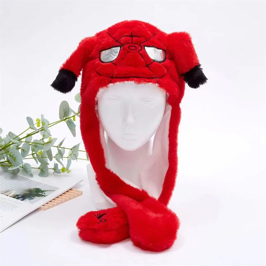 Unisex Wintermütze Mit Beweglichen Ohren Für Spaßige Anlässe 24