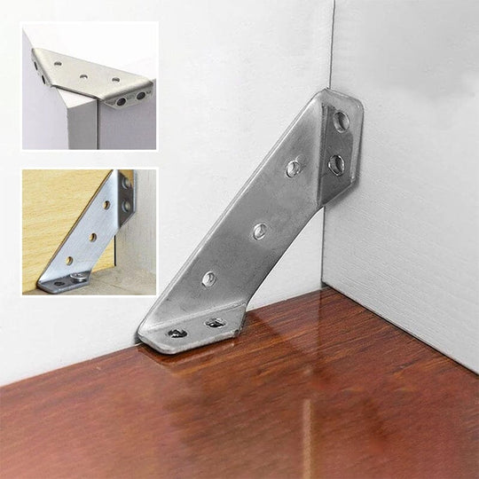 Universal Eckverbinder für Möbelstabilität mit Trapezform 0