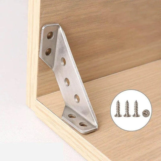 Universal Eckverbinder für Möbelstabilität mit Trapezform 4