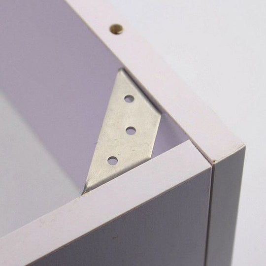 Universal Eckverbinder für Möbelstabilität mit Trapezform 6
