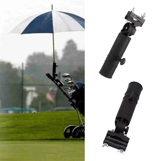 Universal Regenschirmhalter für Golfwagen und Kinderwagen mit Verstellbarem Winkel 3