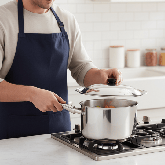 Universeller Deckel für Woks und Pfannen 3