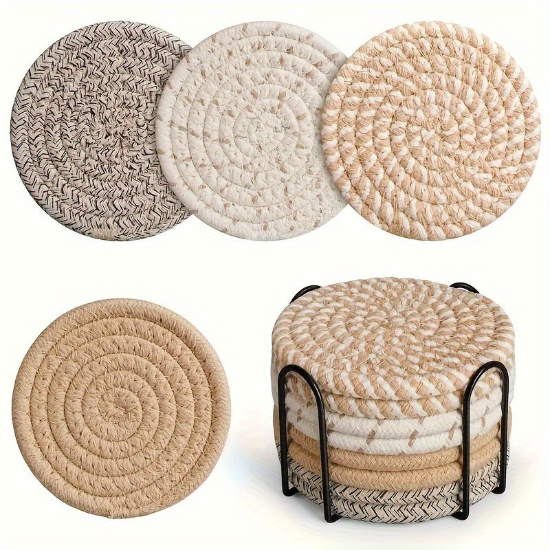Untersetzer Set für Tassen und Töpfe im Boho-Stil 0