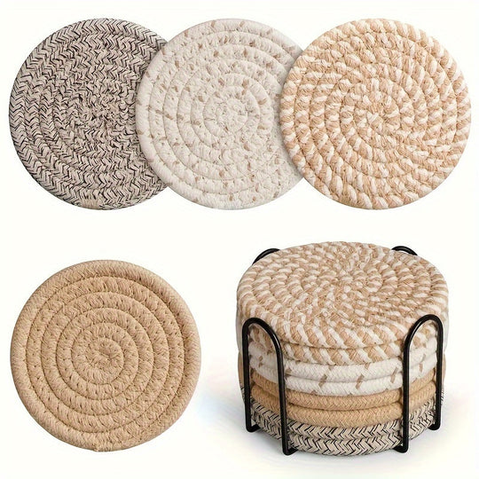 Untersetzer Set für Tassen und Töpfe im Boho-Stil 0
