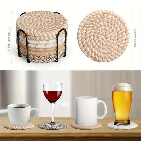 Untersetzer Set für Tassen und Töpfe im Boho-Stil 2