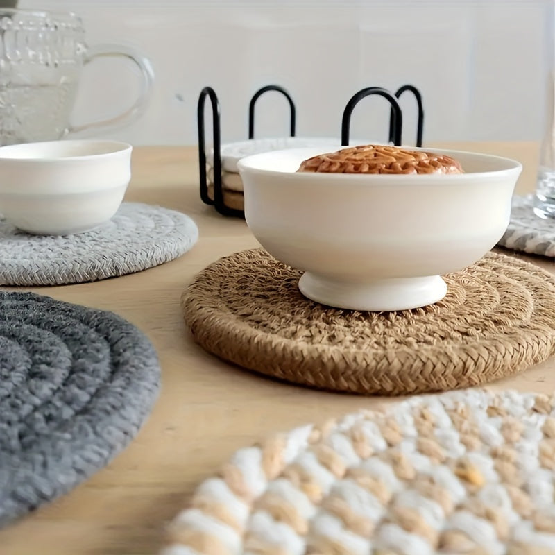 Untersetzer Set für Tassen und Töpfe im Boho-Stil 4