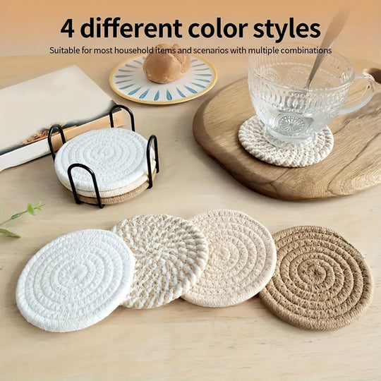 Untersetzer Set für Tassen und Töpfe im Boho-Stil 5