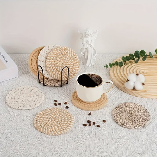 Untersetzer Set für Tassen und Töpfe im Boho-Stil 6