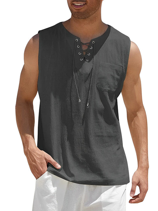 Herren Tanktop Atmungsaktiv Baumwolle - Gym Tanktop für Männer, Bequem und Vielseitig 5
