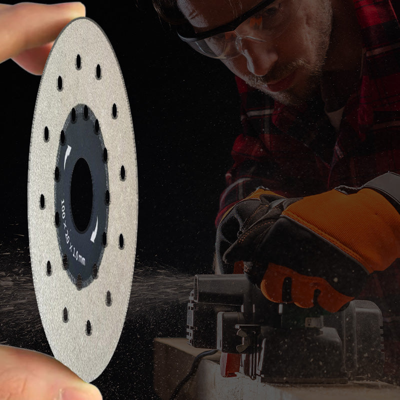 Verlängerte Schneidklinge für Präzise Schnitte - Vielseitig Einsetzbar für Metall, Fliesen und Beton 0